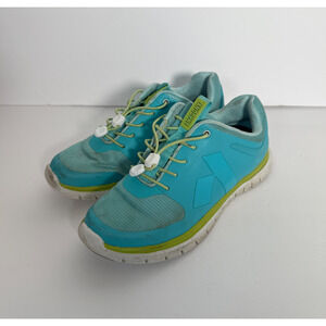 Anodyne‎ Sneakers Womens Size 8M No. 23 Runner Teal Lime Shoes Orthopedic